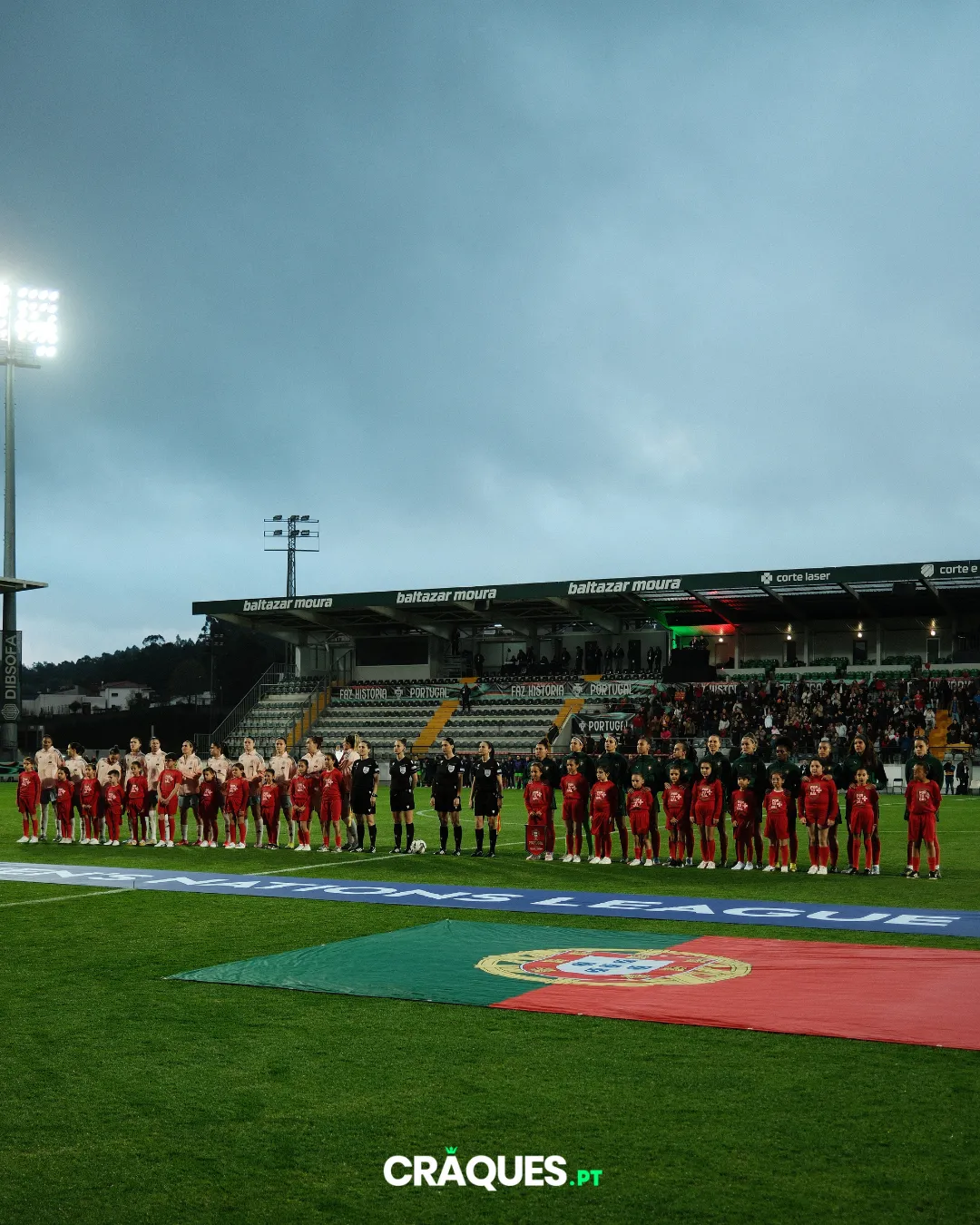 Portugal v Espanha - Liga das Nações Feminina - Grupo 3