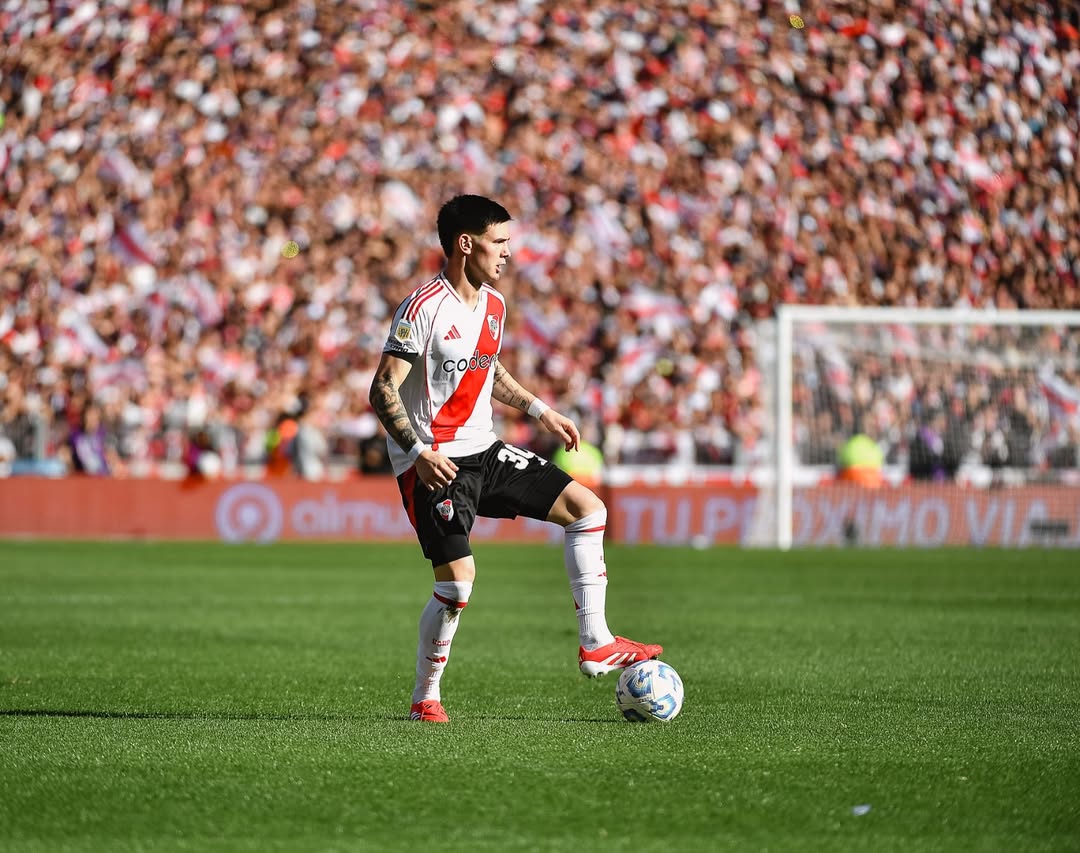 Mastantuono: a joia do River começou no ténis