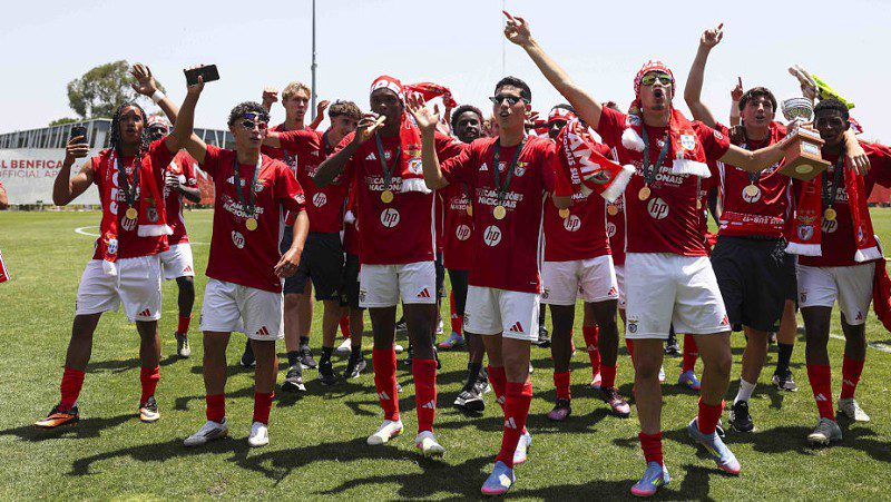 Benfica dominou o futebol de formação em 2024/25