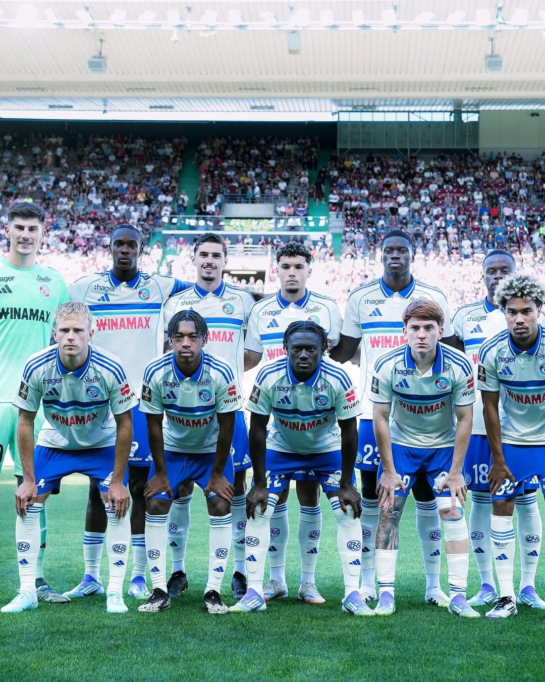 Estrasburgo apresentou o primeiro onze só de jogadores nascidos no século XXI das ligas de topo