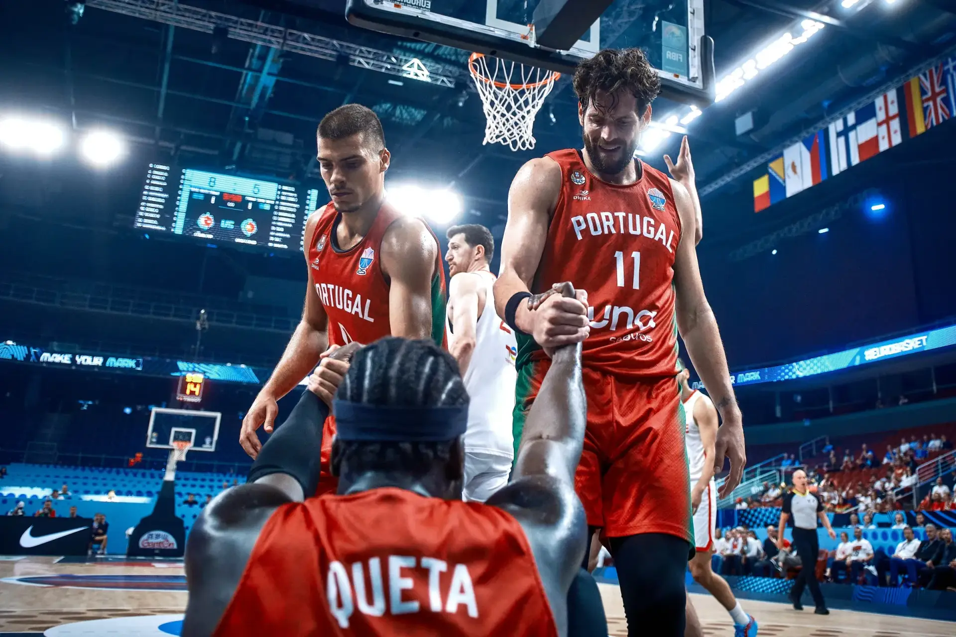 Queta como CR7 e Ricardinho - linces apuram-se no Eurobasket sem a sua estrela