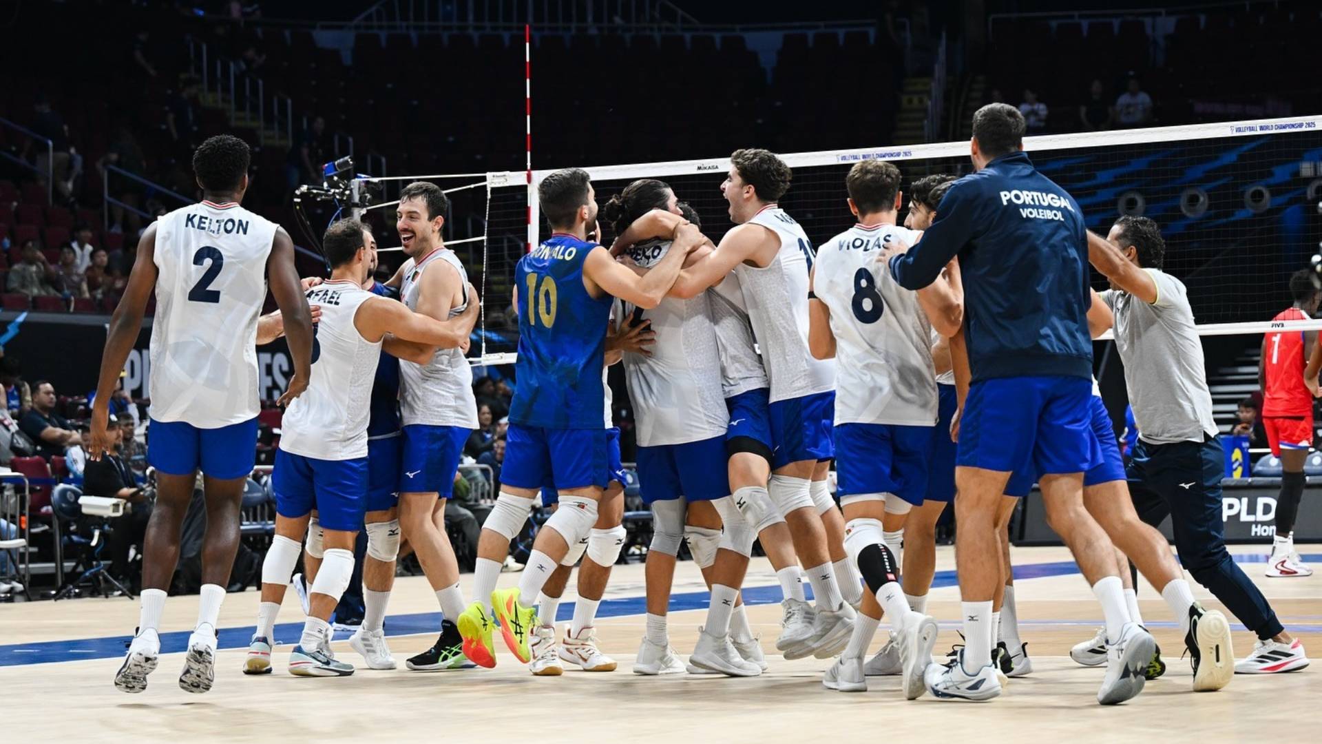 Portugal faz história no Mundial de voleibol
