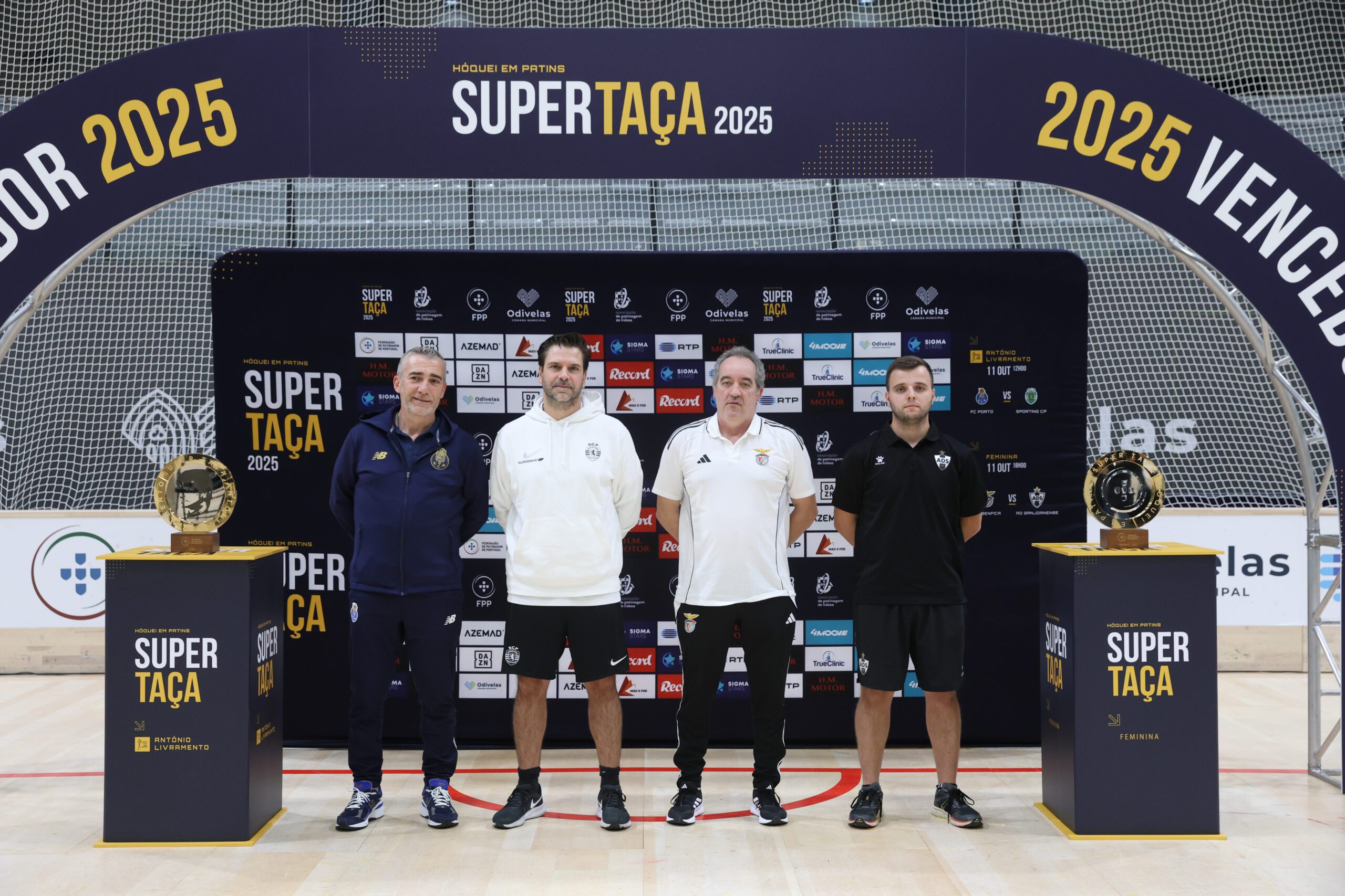 Duelos intensos nas Supertaças de Hóquei em Patins