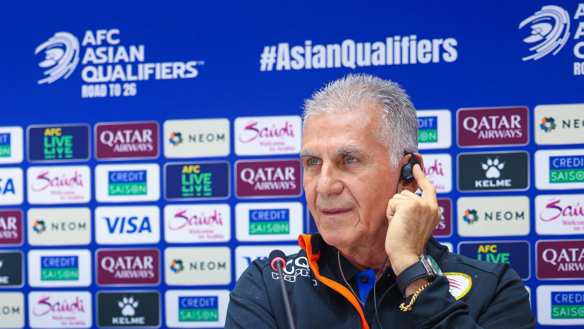 Carlos Queiroz e a batalha de Omã para o Mundial: "Somos nós contra tudo e todos"