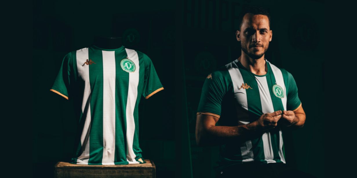 Chapecoense homenageia Atlético Nacional com camisola especial