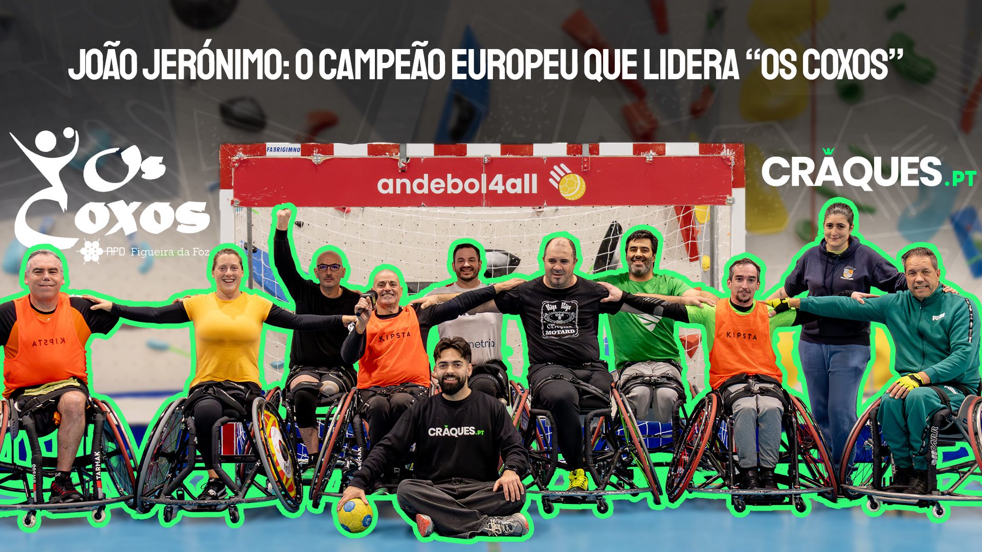 João Jerónimo: O Campeão Europeu que Lidera a APD Figueira da Foz / Os Coxos