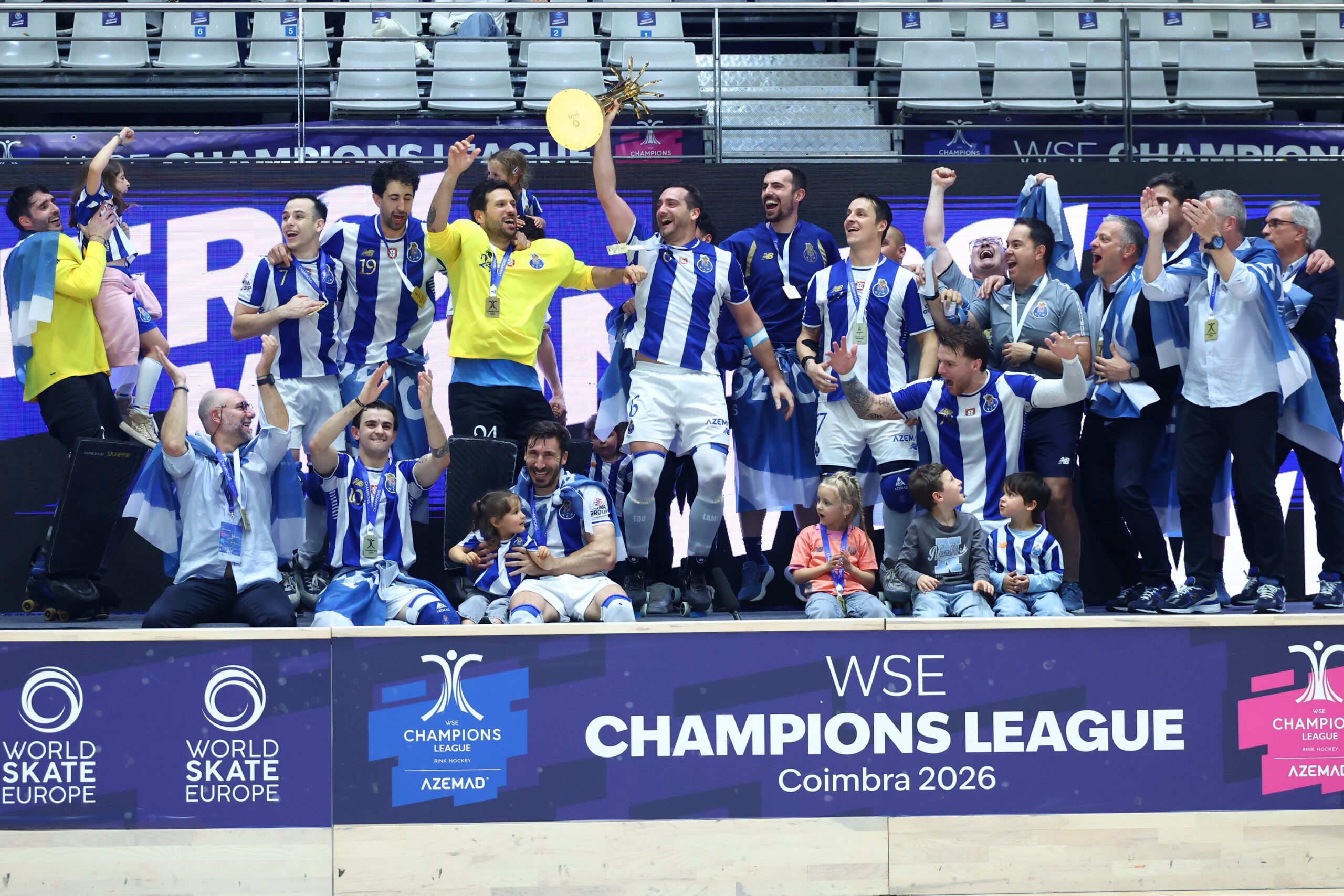 Uma Champions de emoções extremas: o FC Porto reinou, Gonçalo Alves encantou e o hóquei português tomou conta da Europa
