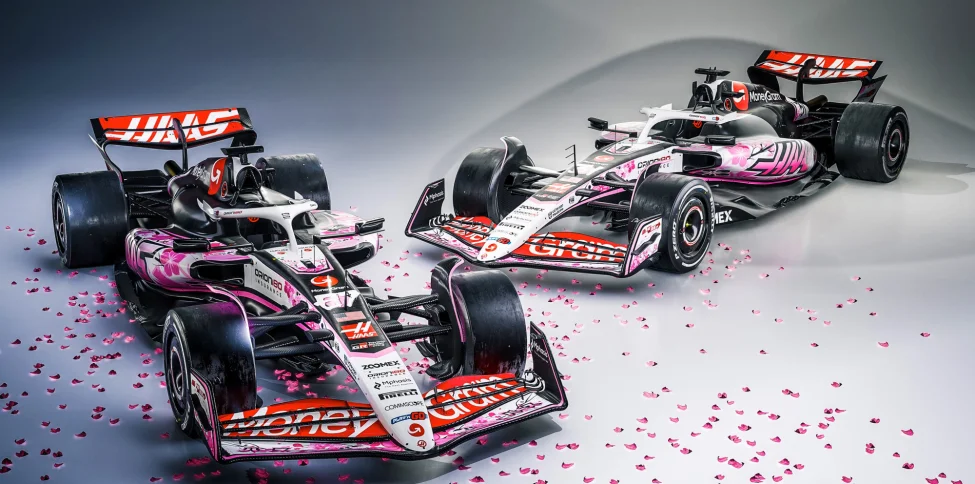 Haas presta homenagem à cultura japonesa
