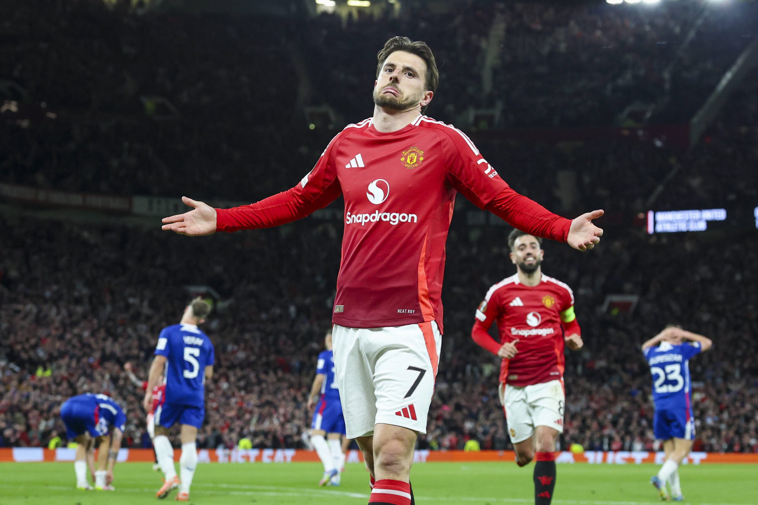 As duas capas do Manchester United
