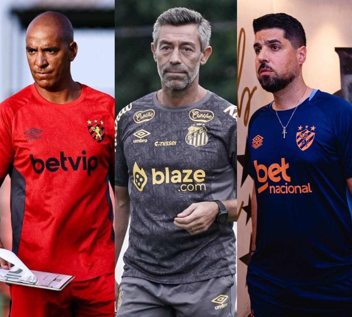 A 'chicotada' no Brasileirão já tocou a três portugueses