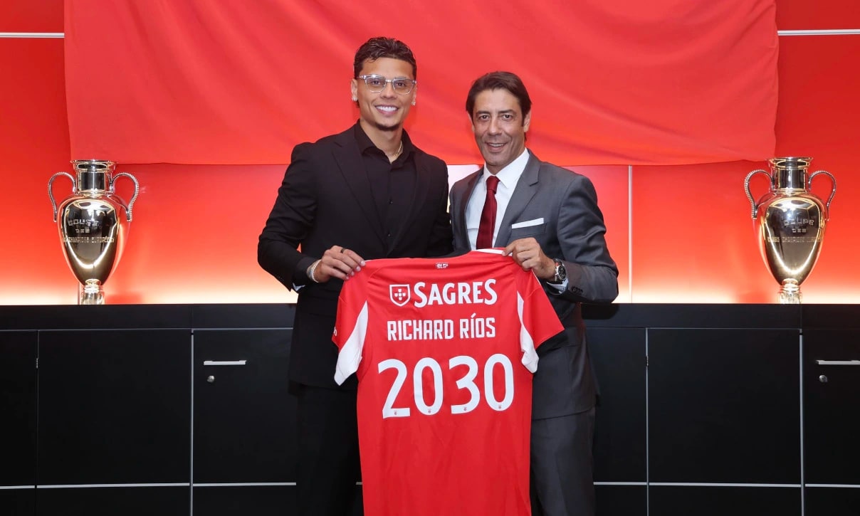 Richard Ríos – do futsal colombiano até ao Benfica com a bênção de Abel Ferreira