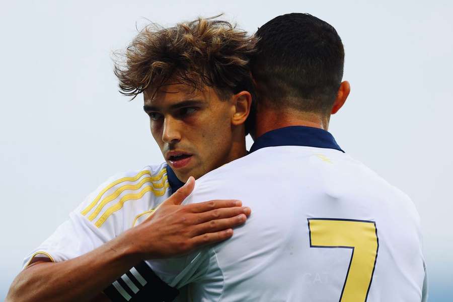 João Félix ao lado de Ronaldo não é só no Al-Nassr