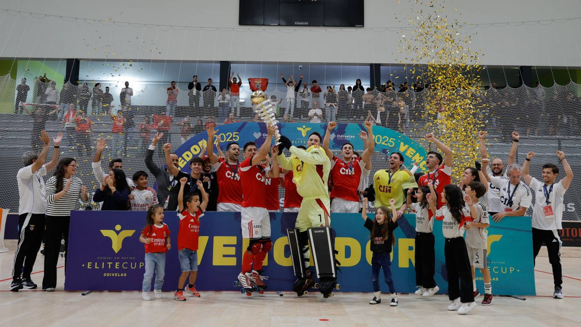 Benfica dominou e conquistou a 9.ª edição da Elite Cup