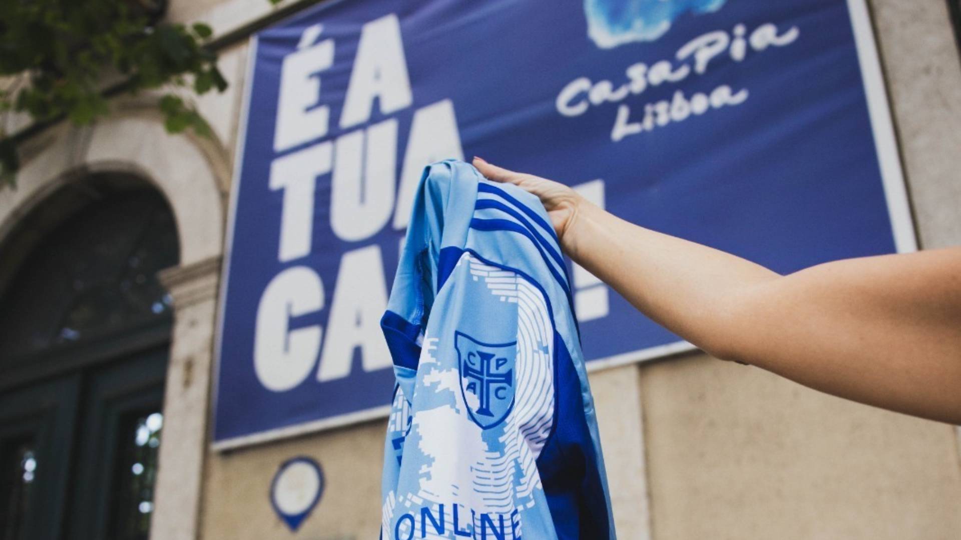 Casa Pia homenageia origens no terceiro equipamento