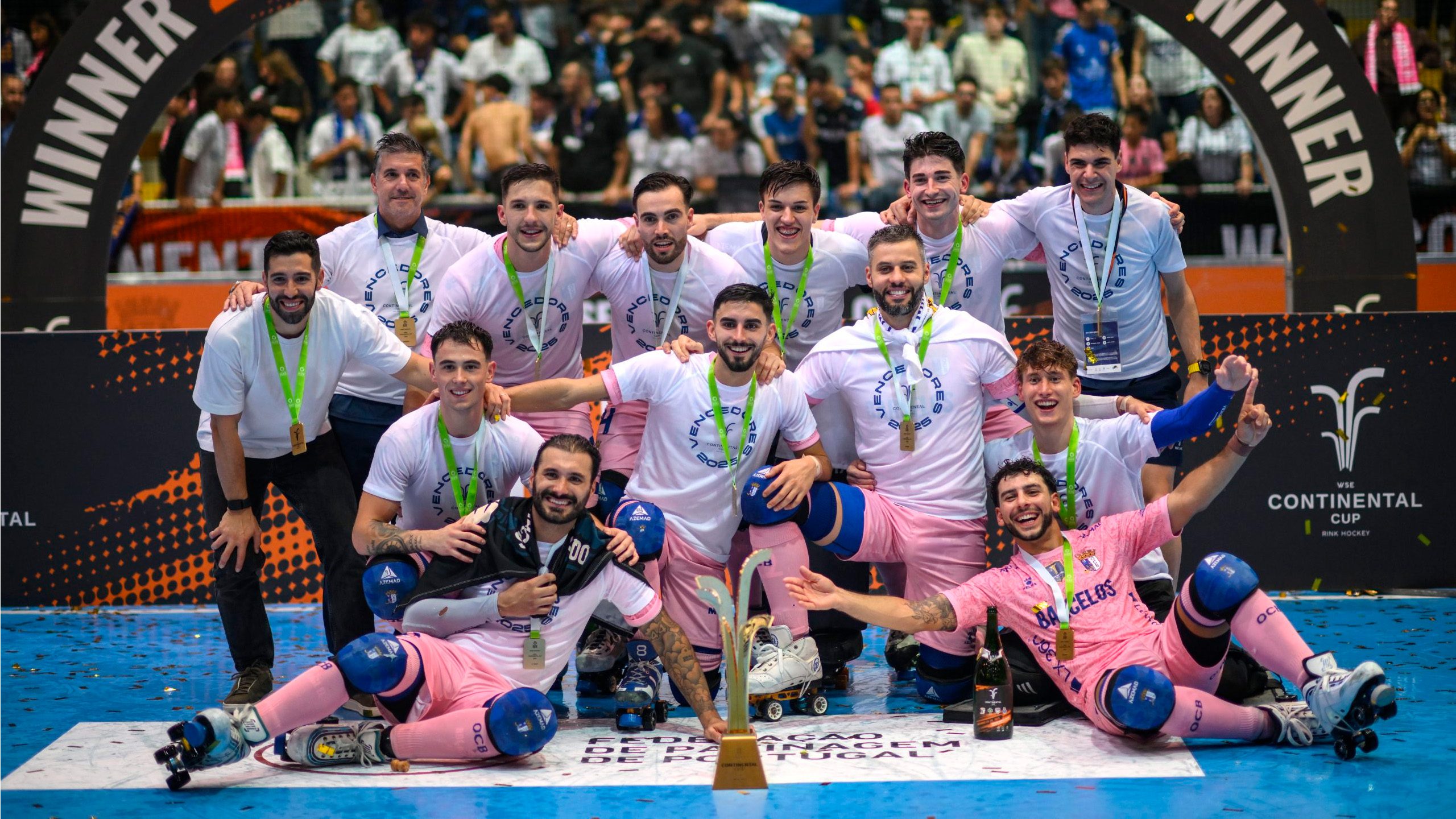 Barcelos festejou a segunda Continental Cup do seu historial
