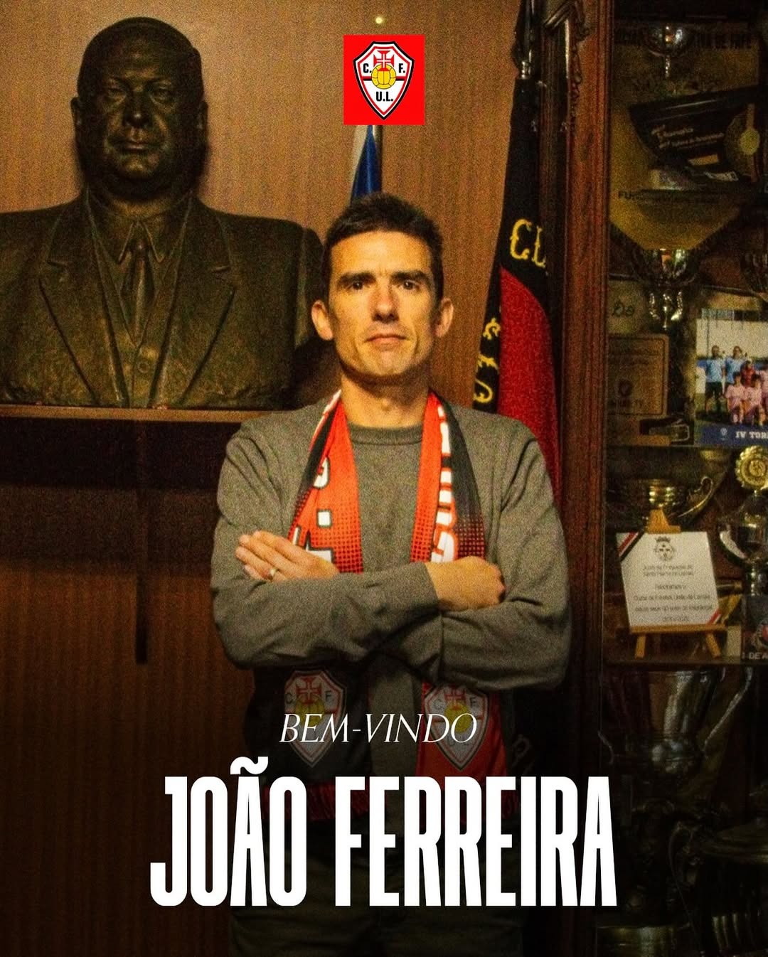 União de Lamas oficializa João Ferreira no comando da equipa técnica
