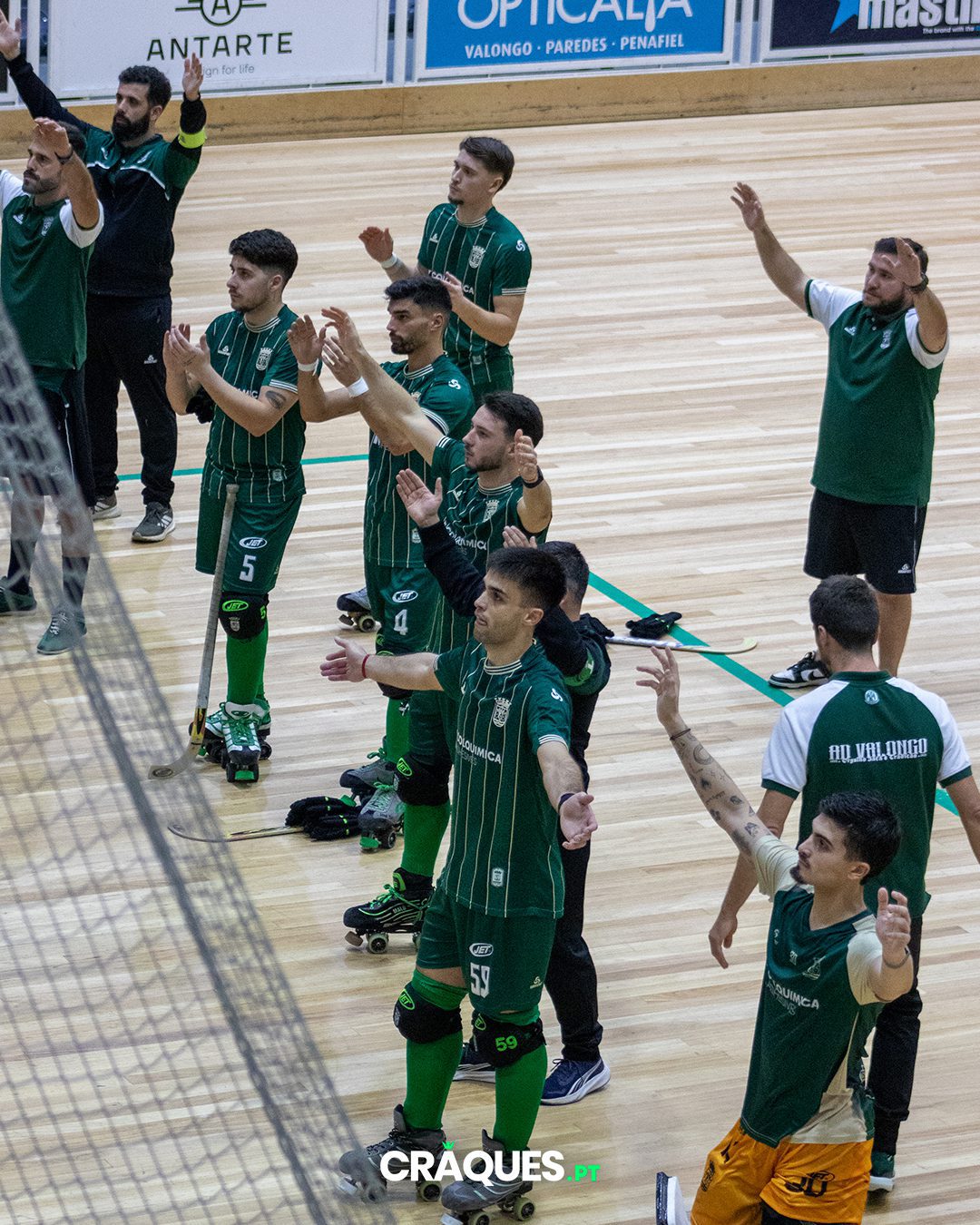 AD Valongo vs HC Braga - Jornada 5 do Campeonato Placard Hóquei Patins 2025/26