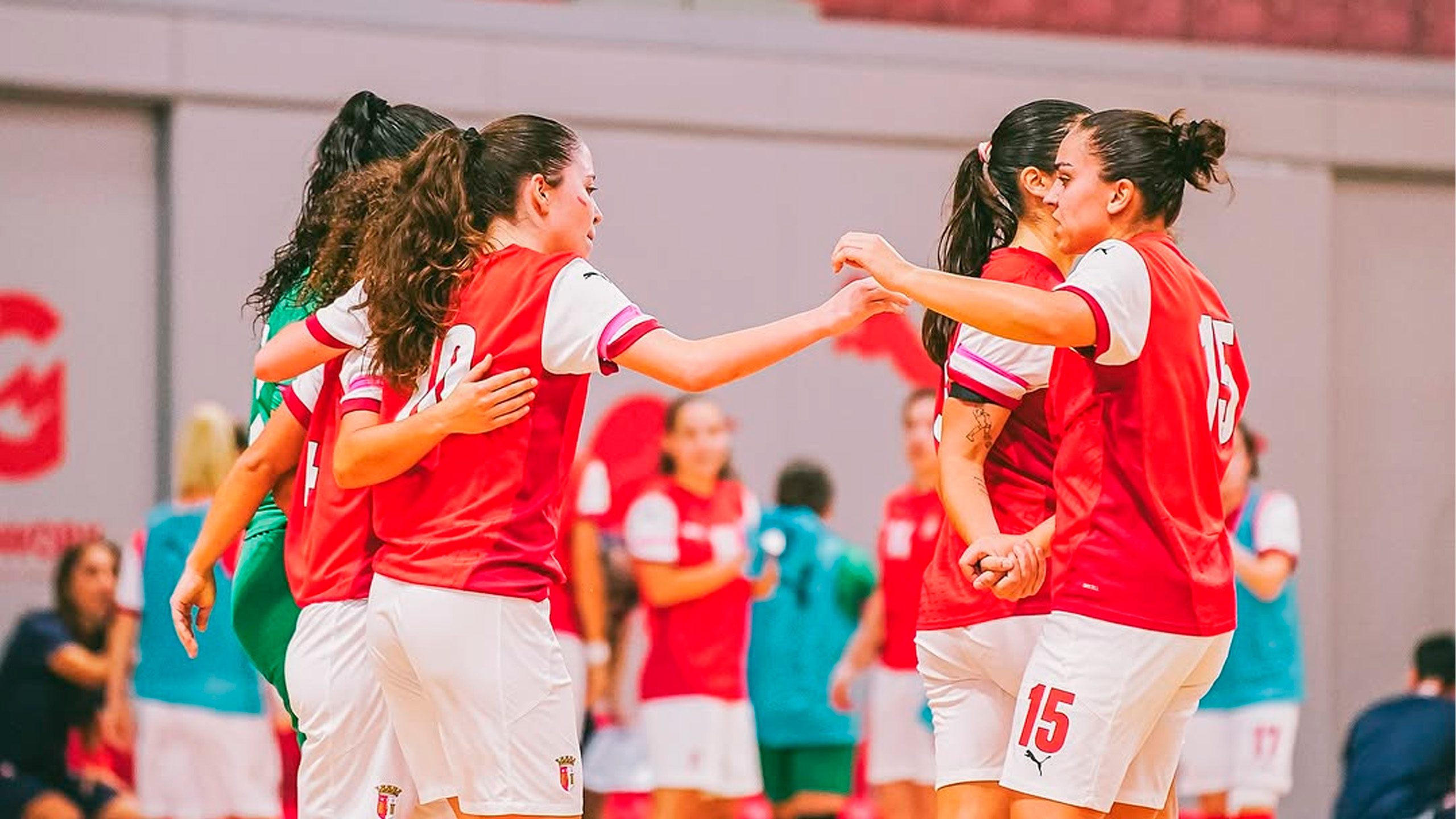 'Foguete Braga' só quer acabar na Liga Feminina Placard de futsal