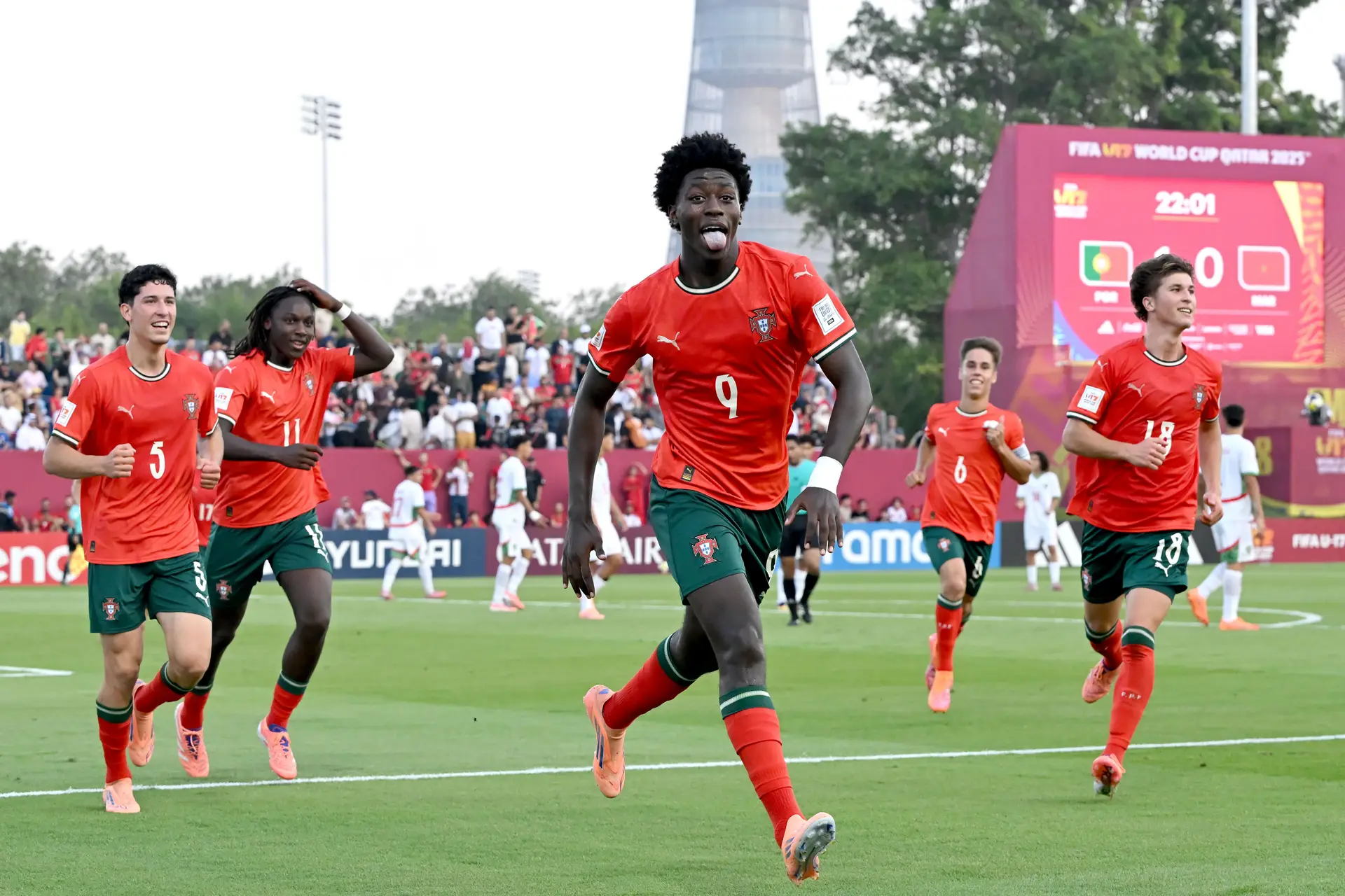 12 golos em dois jogos: Portugal volta a golear no Mundial sub-17
